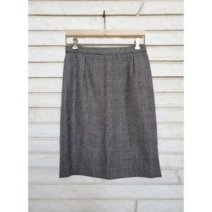 Vintage Vantentino Miss V Glen Check Skirt